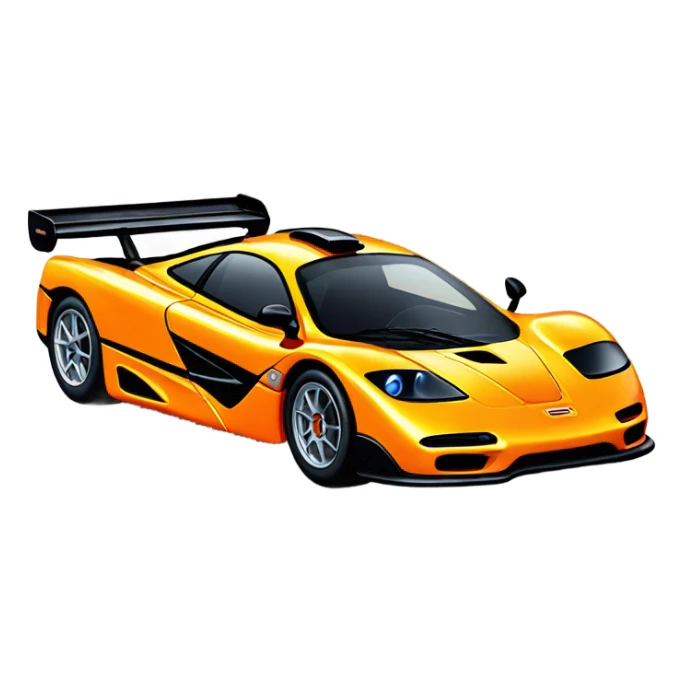 mclaren f1 car sticker