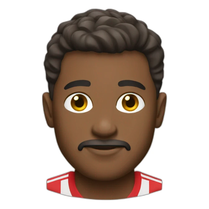 Arsenal home red shirt sticker