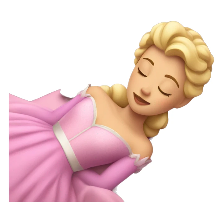 Sleeping beauty  sticker