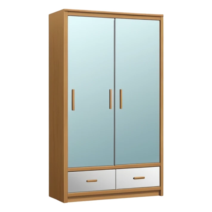 wardrobe modern closed mirror door sticker