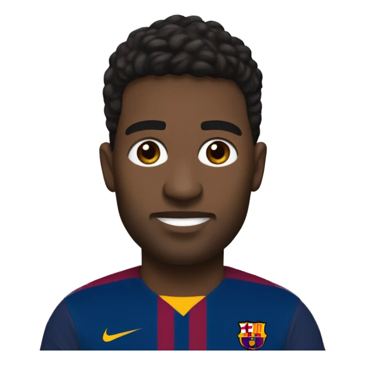 Métisse joueur fc barcelona  sticker