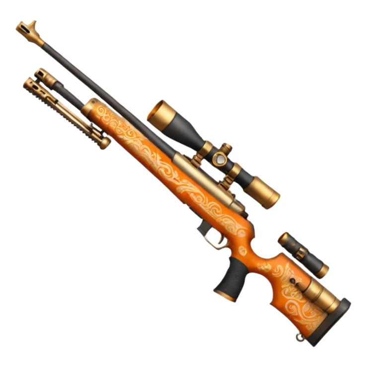 the Dragon lore skin from CSGO on the AWP sticker