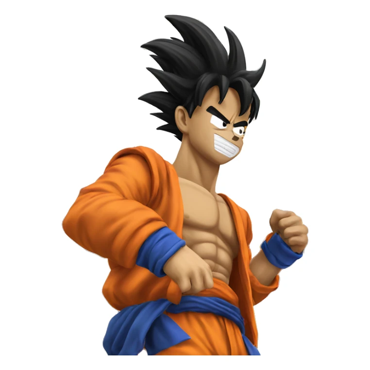 Goku drunk as fuck in discoteca sticker
