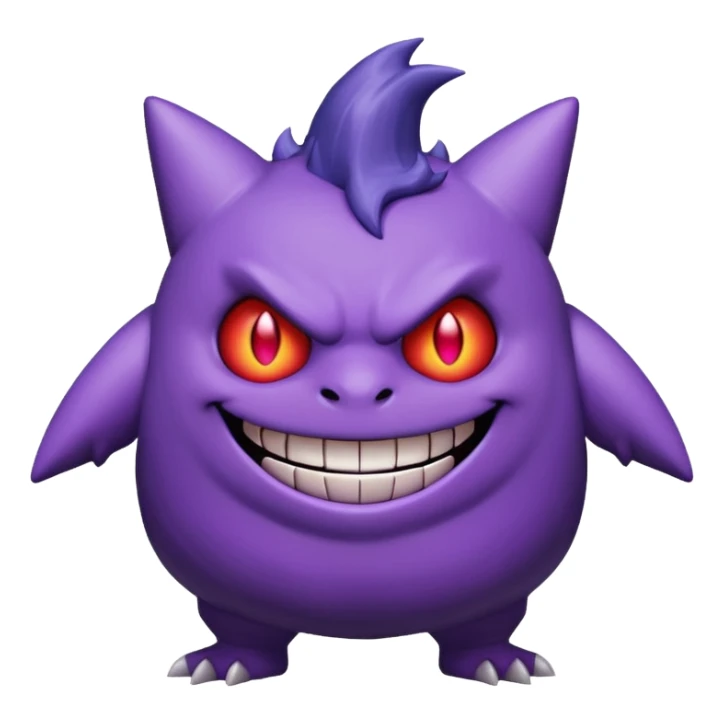 Gengar full body sticker