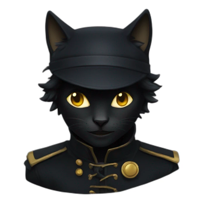 Chat noir sticker