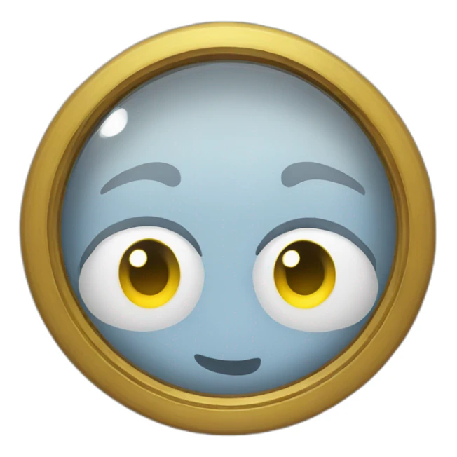 looking glass sticker