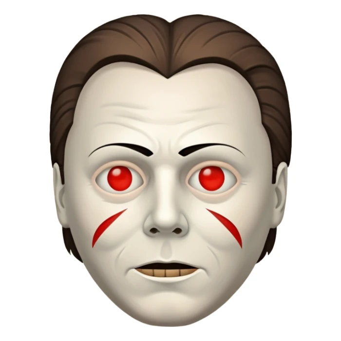 Micheal Myers’s heart eyes  sticker