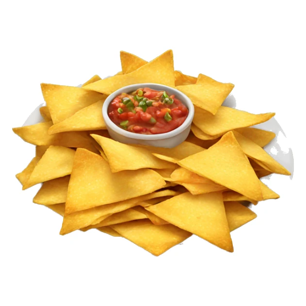 Plate of nachos sticker