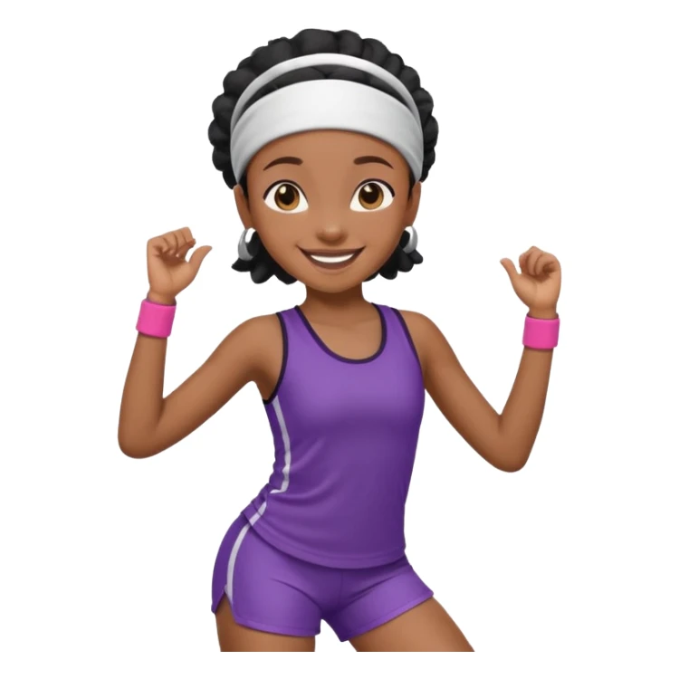 BLACK GIRL DANCING SPORT GEAR sticker