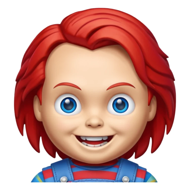 Un emojin de chuky sticker