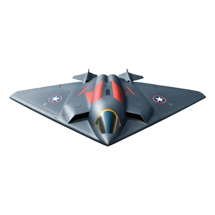 Assault Northrop Jet b-2 spirit sticker