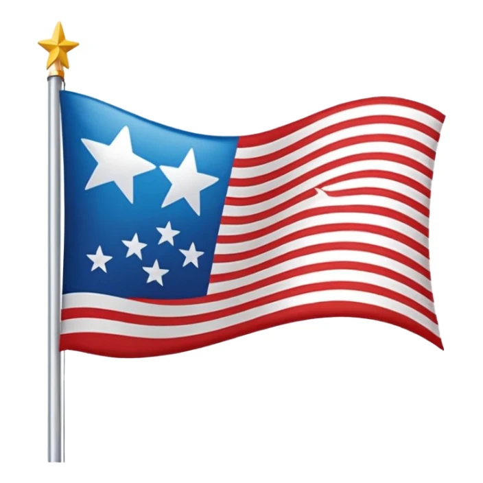 bandeiras dos estados unidos sticker