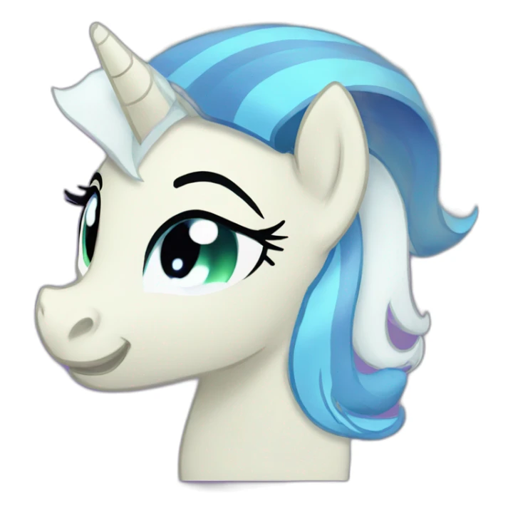 Rarity from my little pony sticker