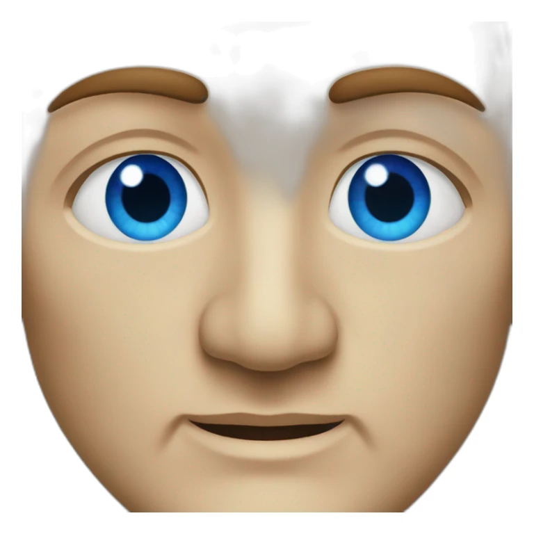 adult ataturk blue eyes sticker