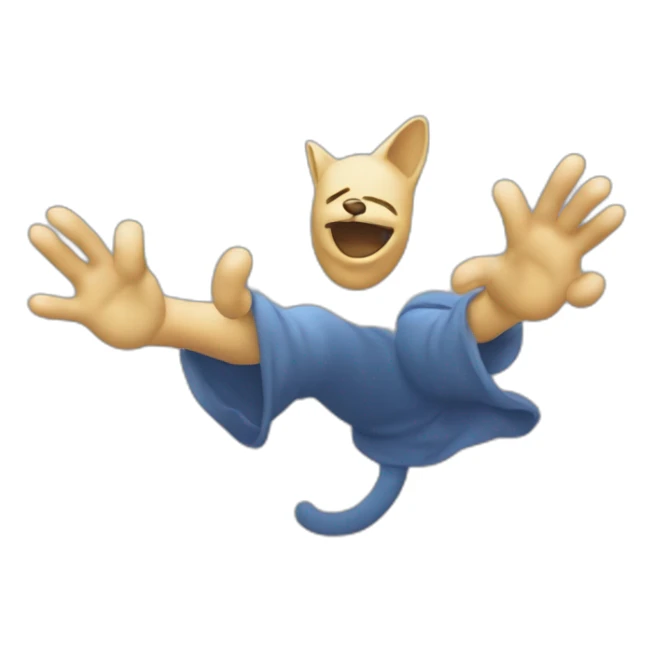 Chat qui fait un pouce en l’air sticker