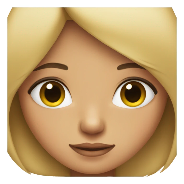 girl with bob and eyelashes sticker