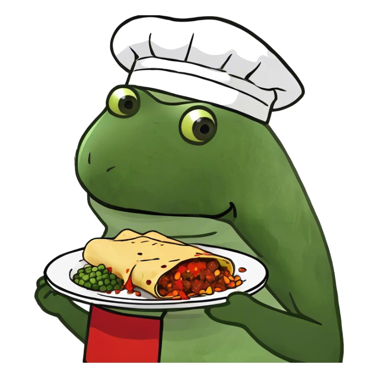 Beef enchiladas with red sauce, green rice and mixed vegetables  sticker