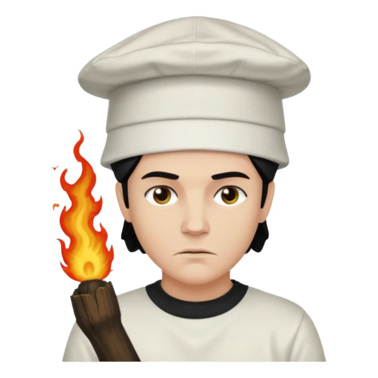 Make Dustin Henderson from Stranger Things with helfire club shirt and thinking cap sticker