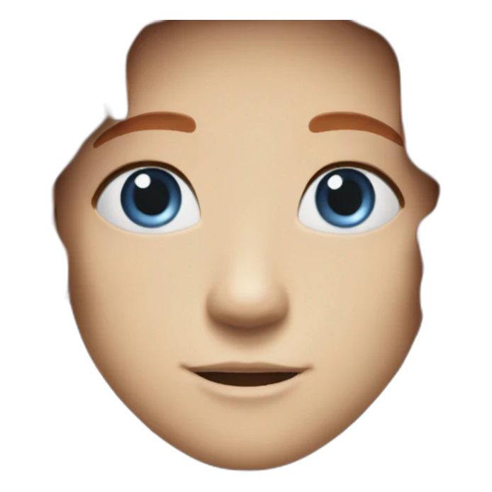 Marlboro red long hair blue eyes metalfan sticker