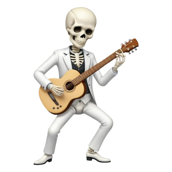 Ernesto de la Cruz skeleton musician sticker