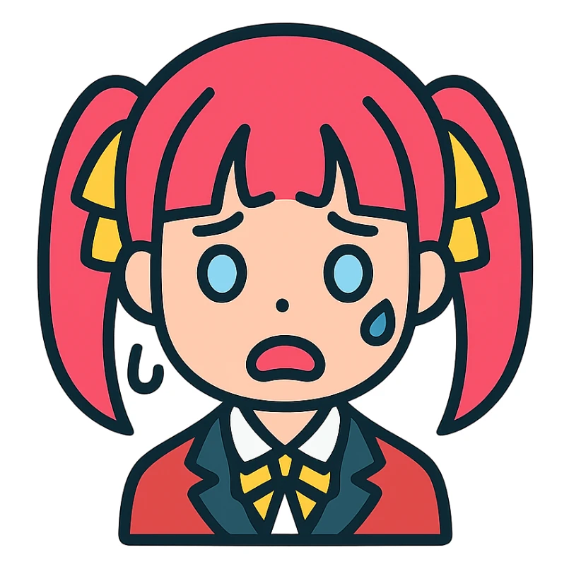 Yumemi yumemite worried sticker