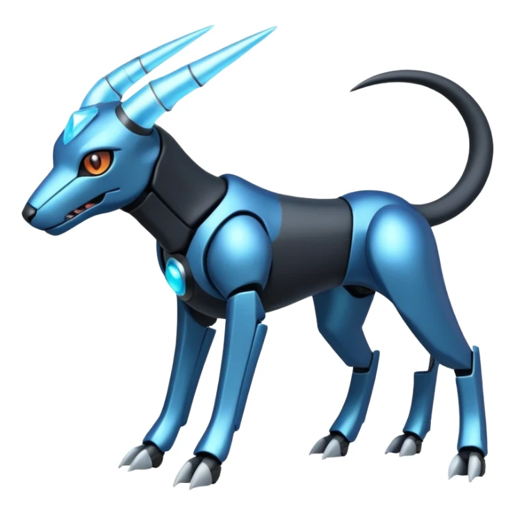Houndoom-Amaura-Genesect-Pokémon-Fakémon-hybrid-creature sticker
