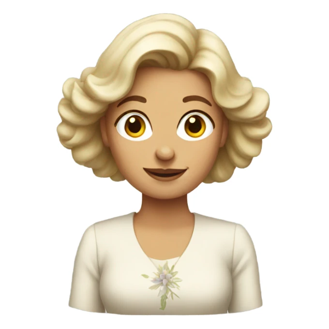 Australian lady sticker