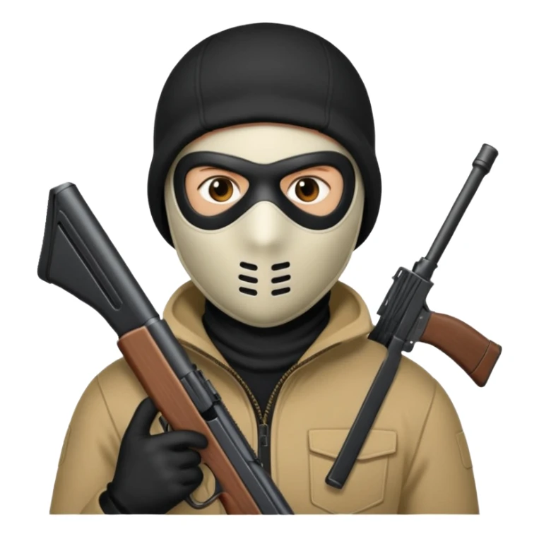 Peux tu me faire un braqueur 🙏🏽  sticker