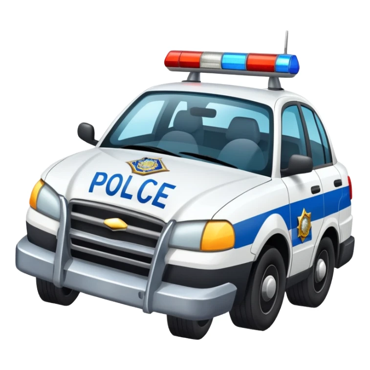 A Crash Police car sticker