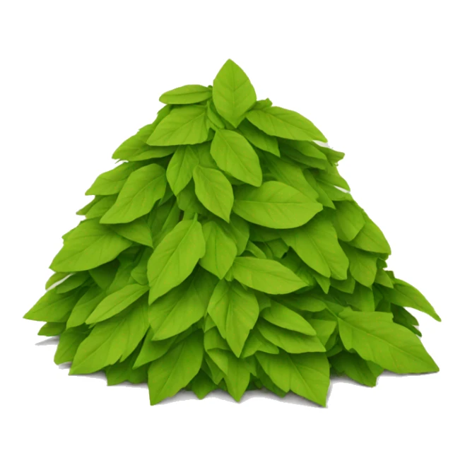 pile of leaves sticker