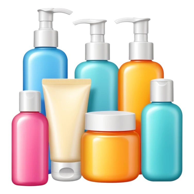 skin care products emoji sticker