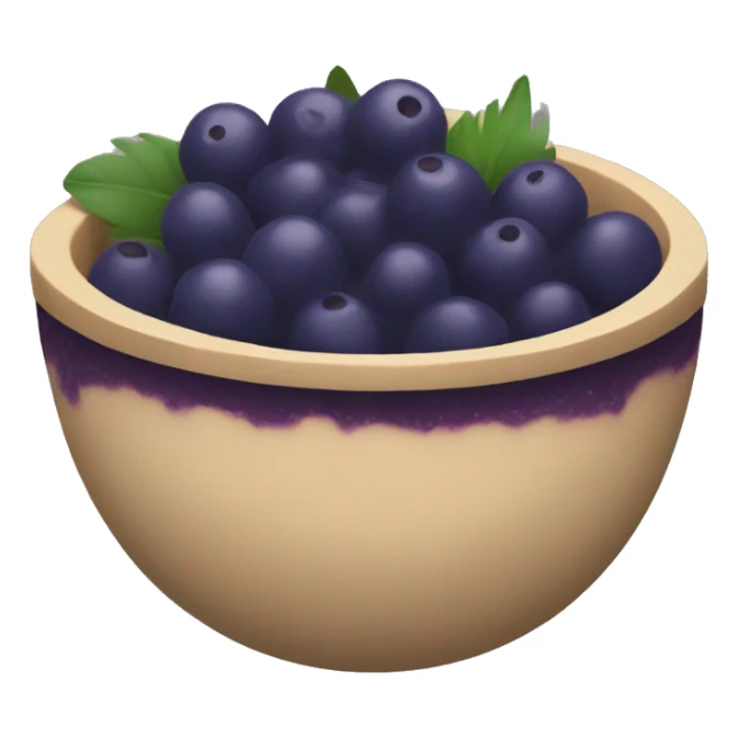 Açaí bowl sticker