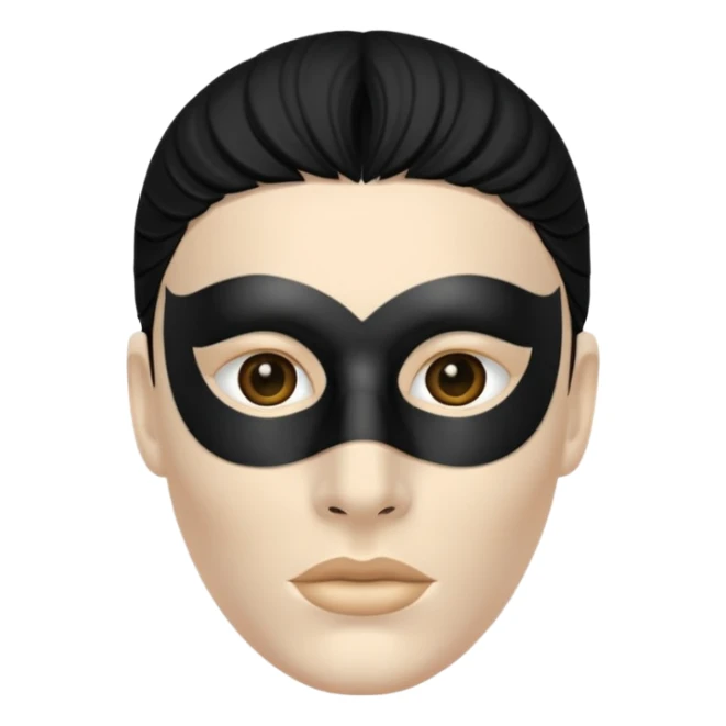 black mask roman sionis sticker