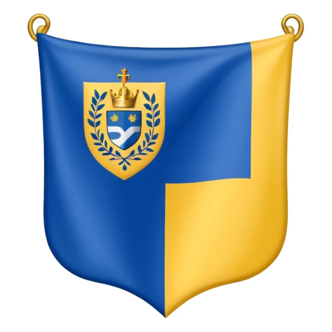 A flag emoji of the state of Goiás sticker