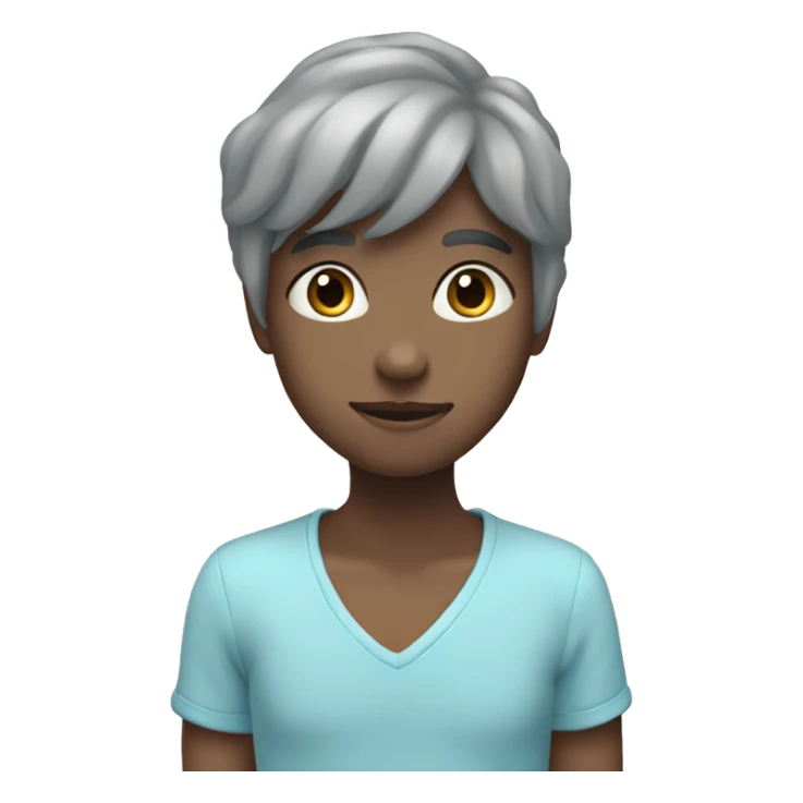 Heart-coloured-pastel-grey-blue-shade sticker