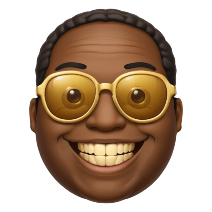 The character Big Worm from the movie Friday sticker