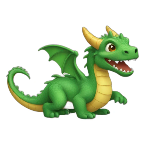 dragon of sea sticker