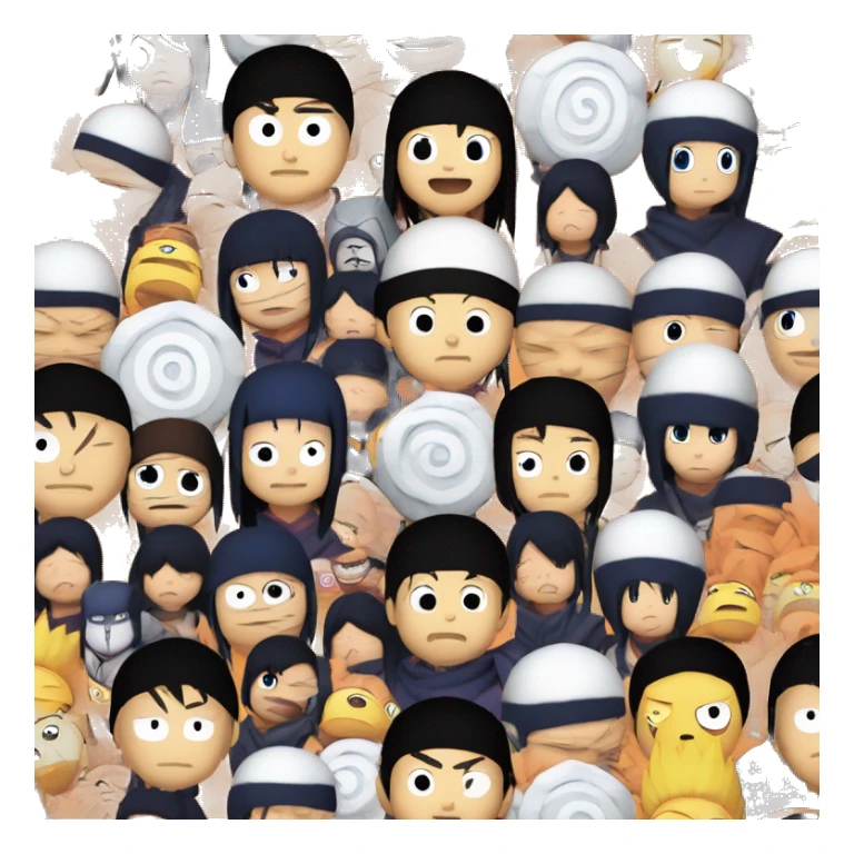 Logo of uchiha family form Naruto anime  sticker