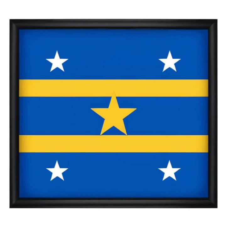 Bandera del estado zulua Venezuela  sticker