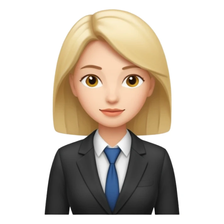 business woman relaxed sticker