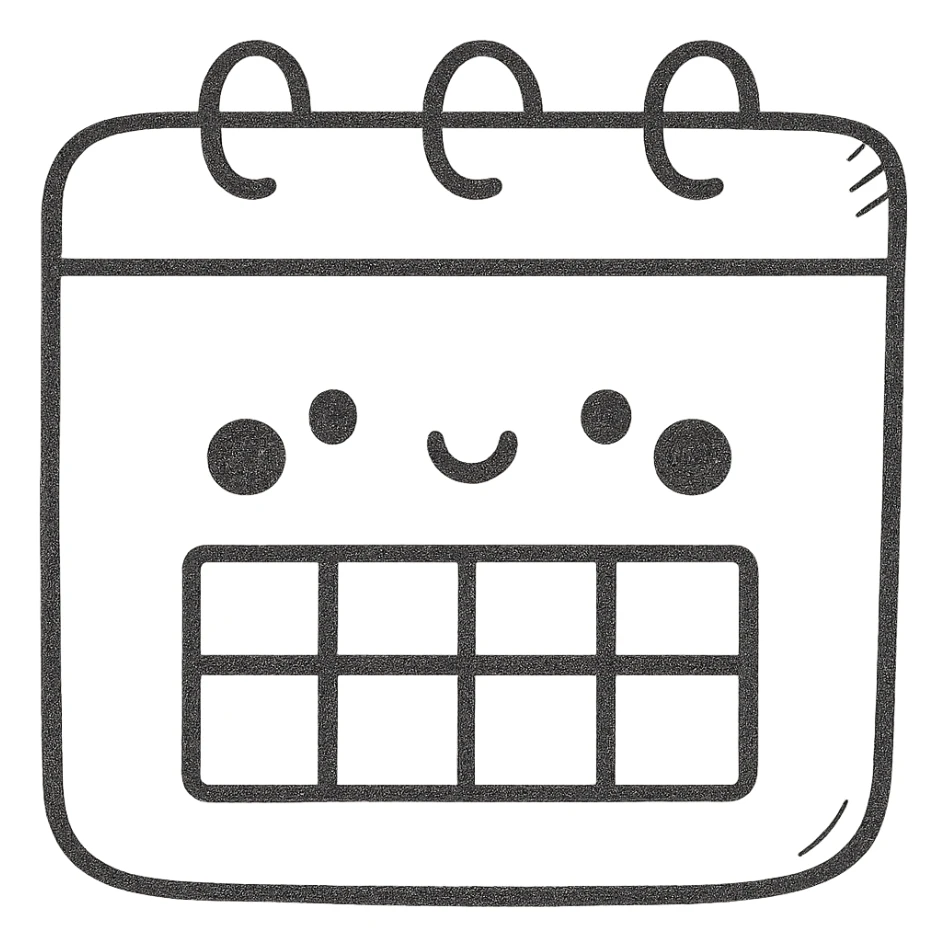 Create a soft and cute settings icon in Japanese hand-drawn style with a pink theme, matching the reference style, suitable for a mobile home screen. Transparent background. sticker