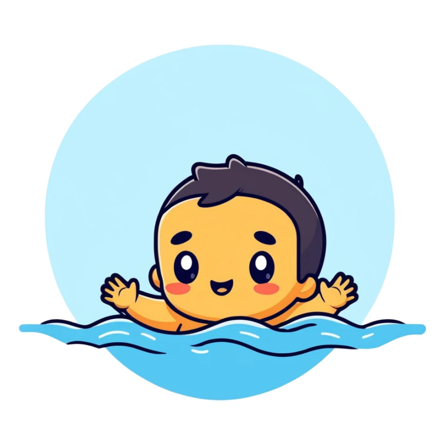 Diddy drowning in baby oil sticker