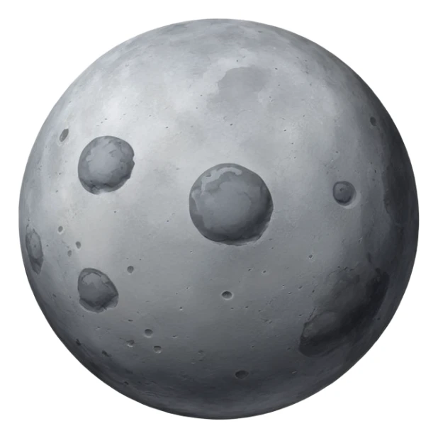 Mercury is a round planet sticker