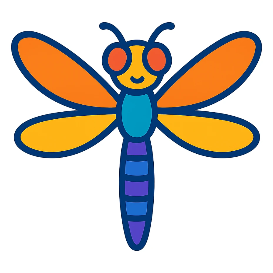 dragonfly sticker