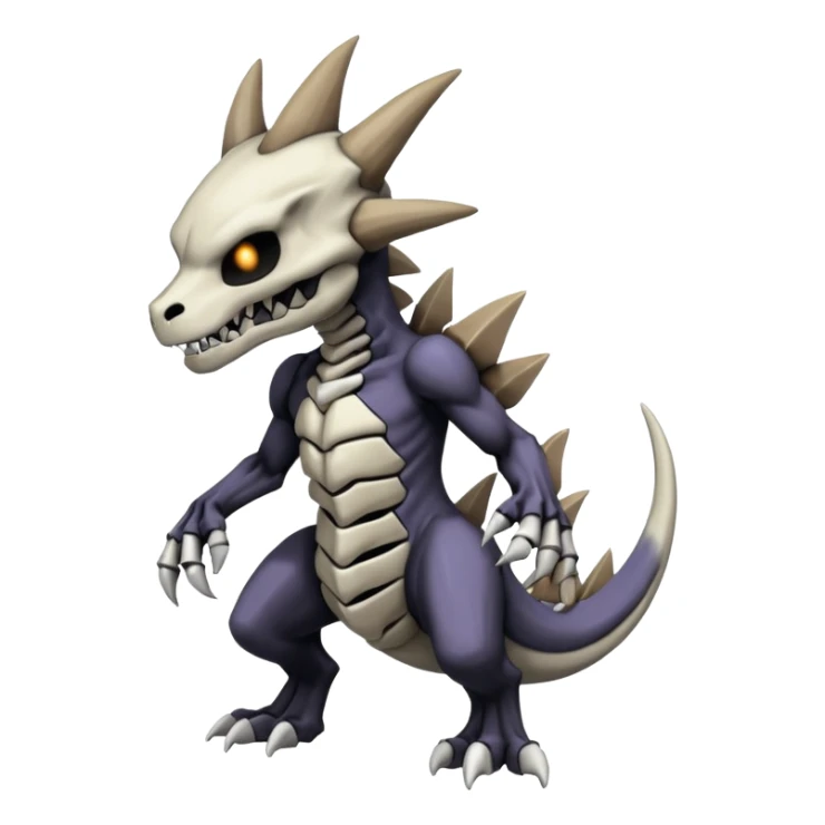 Marowak-Duskull-Darkdramon-fusion sticker