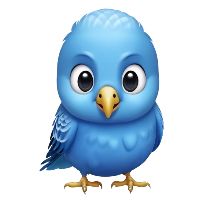 cinematic-comical-blue-budgie-portrait-emoji,-head-tilted-dramatically-with-an-exaggeratedly-amused-expression,-featuring-a-striking-blue-feathered-fur-with-a-glossy-finish,-wide,-expressive-dark-eyes-filled-with-playful-disbelief sticker