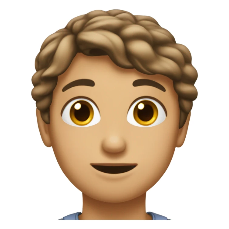 Una chica que le da un beso al novio sticker