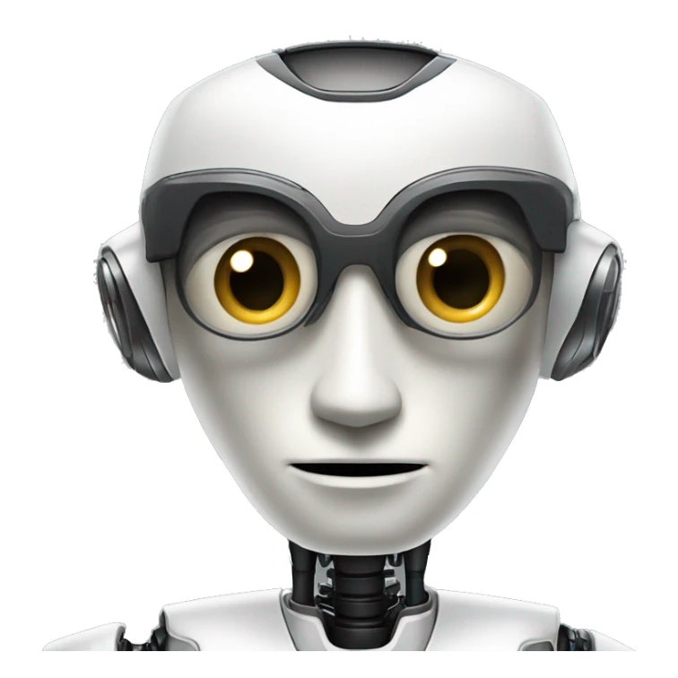 highly sophisticated robot like the one in iRobot (the movie) sticker