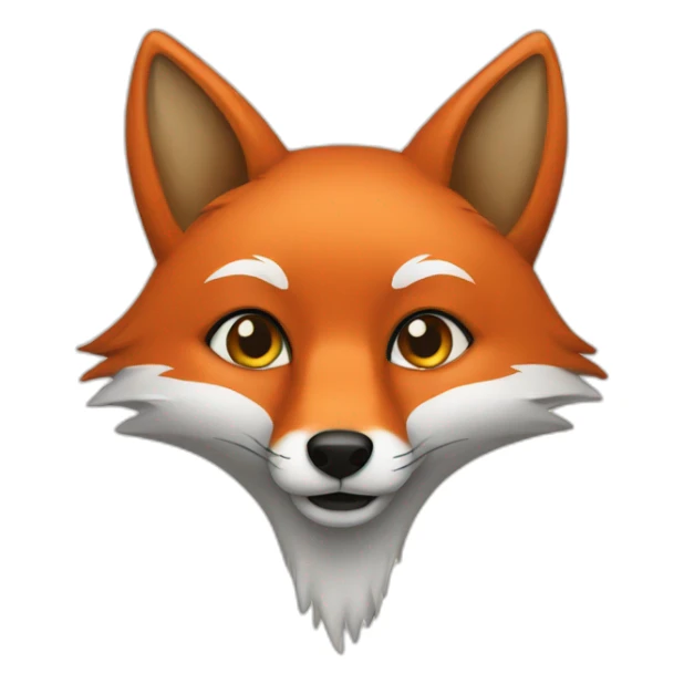 Fox sticker