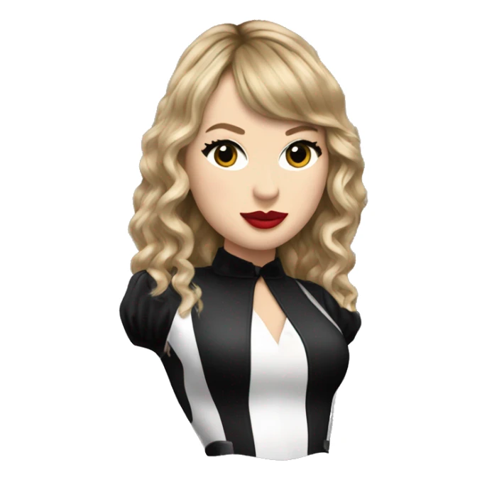 Taylor swift in her eras tour reputation outfit sticker